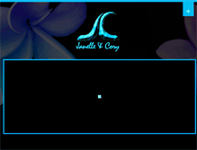 Tablet Screenshot of janelleandcory.com